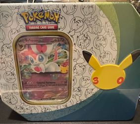 Pokémon TCG Sylveon ex Tin – 30th Anniversary