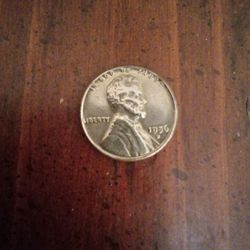 1956 D Steel Penny $50