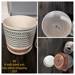 6 Inch Plant Pot