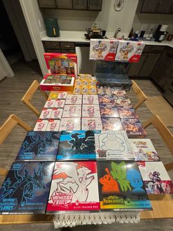 Pokemon BULK TCG Elite Trainer Box and Booster Bundle Collection ENGLISH & JAPANESE