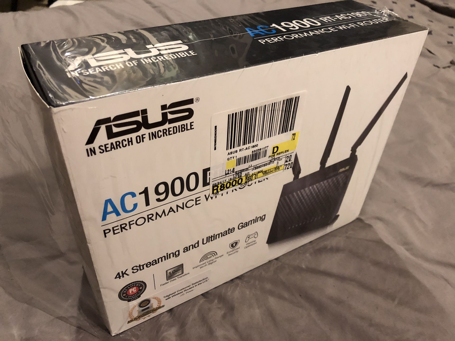 ASUS AC1900RT AC router like new