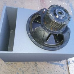 Kicker Woofer In Ported Enclosure- See Pictures 