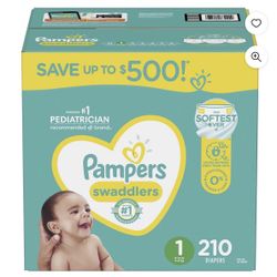 Pampers Swaddlers Size 1