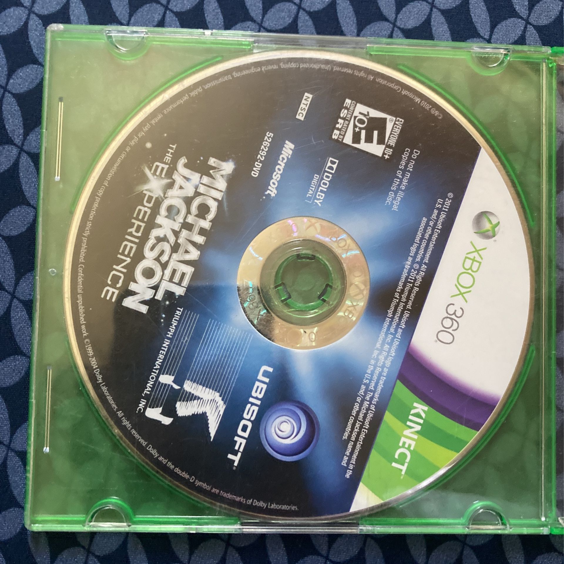 Michel Jackson The Experience Xbox 360 Game