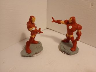 Disney Infinity 2.0 iron Man figures