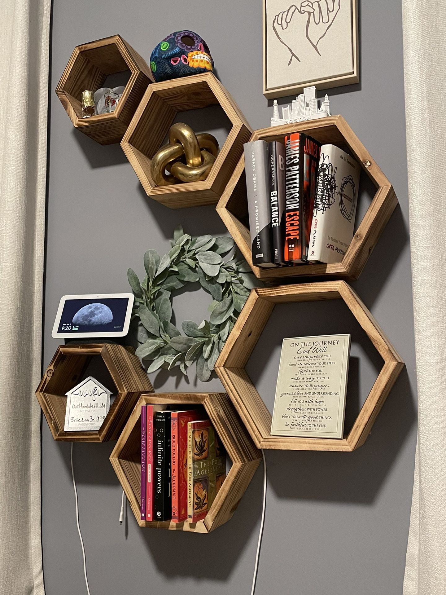 Hanging Book Shelves