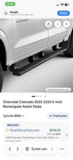 Chevy Colorado Side Steps