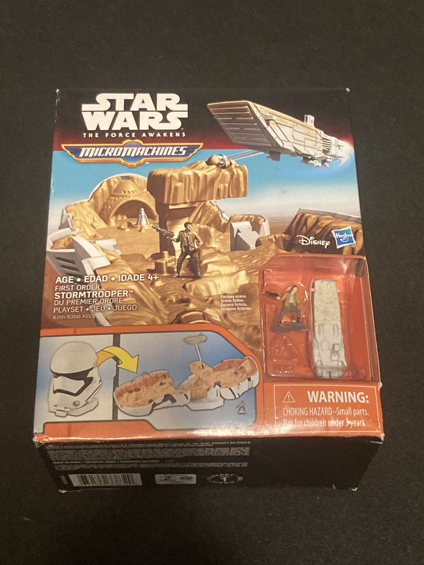 Disney Star Wars The Force Awakens Stormtrooper Micromachines Micro Play Set New Sealed