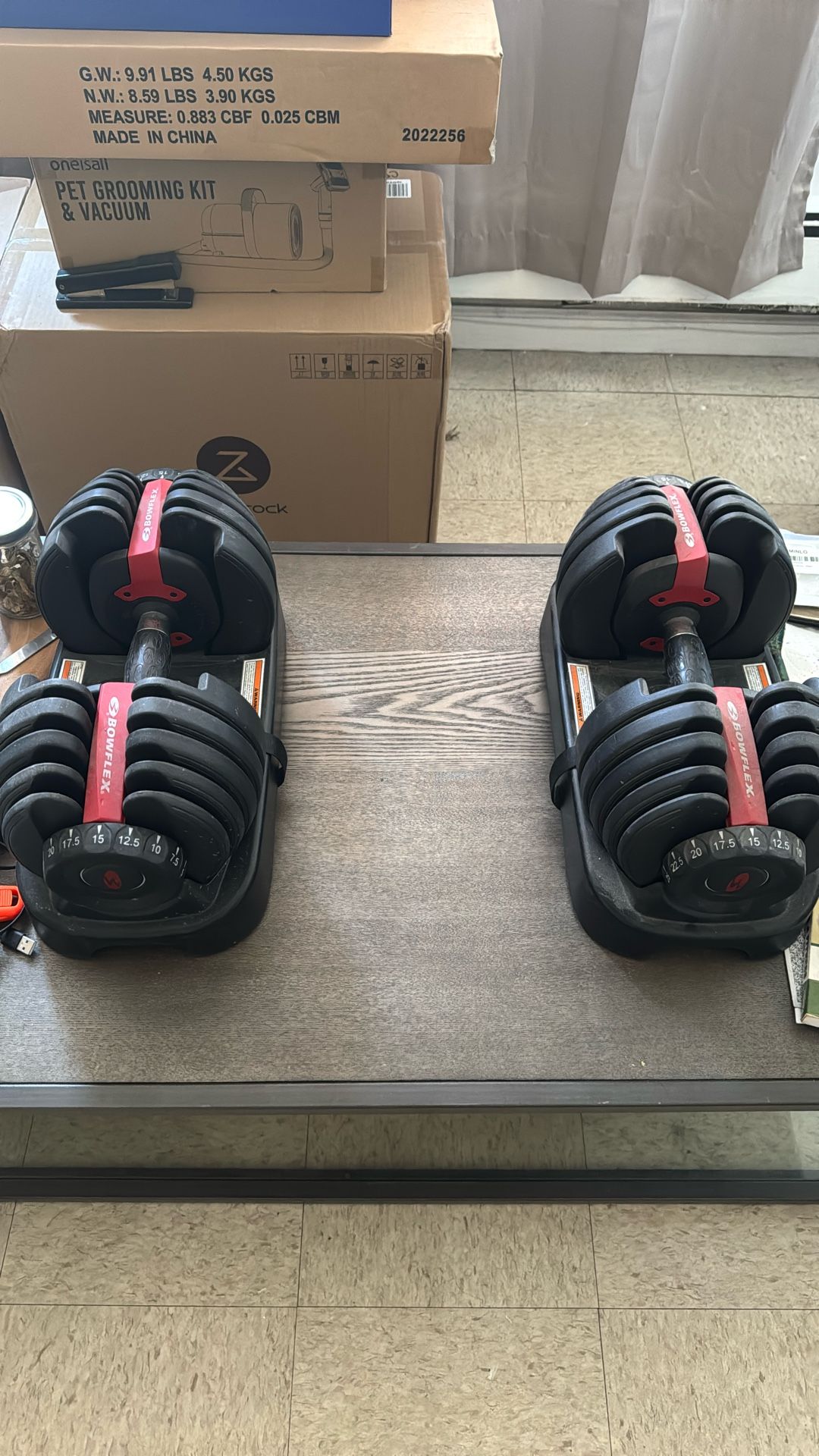 Bowflex Select Tech 552 Adjustable Dumbbells