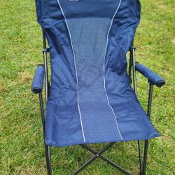 Heavy Duty Camping Chair ,foldable Like New  Used One Time ,