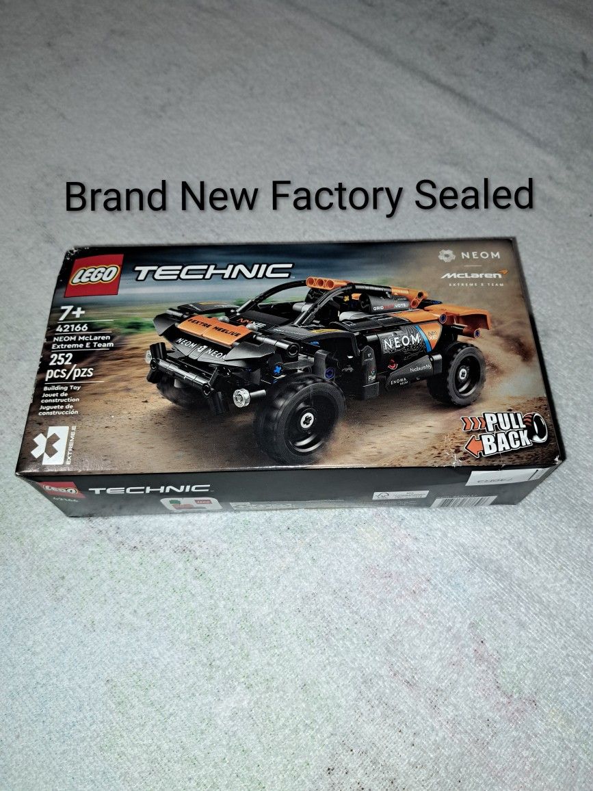 Brand New Factory Sealed Lego Technic Noem McLaren Extreme E Team Set #42166