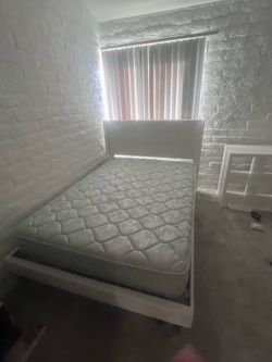 Full size bed and Mattress