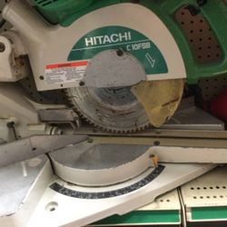 Hitachi C10FSB 10” Sliding Dual Compound Mister Saw