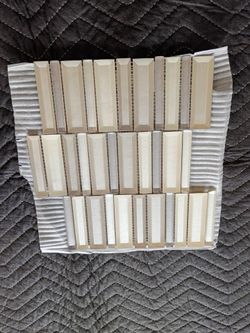 1x4 in Glass and Metal Linear Mosaic Tile Sheet daltile