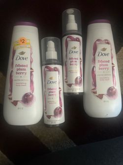 Dove Plum Berry Body Wash & Body Spray - $2