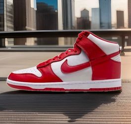 Nike Dunk High 'St. John's' Mens Sizes 10.5 and 11 HF3143-101 New Without Box