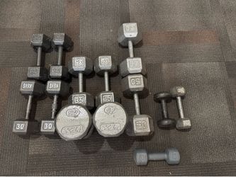 Dumbell weights-make offer