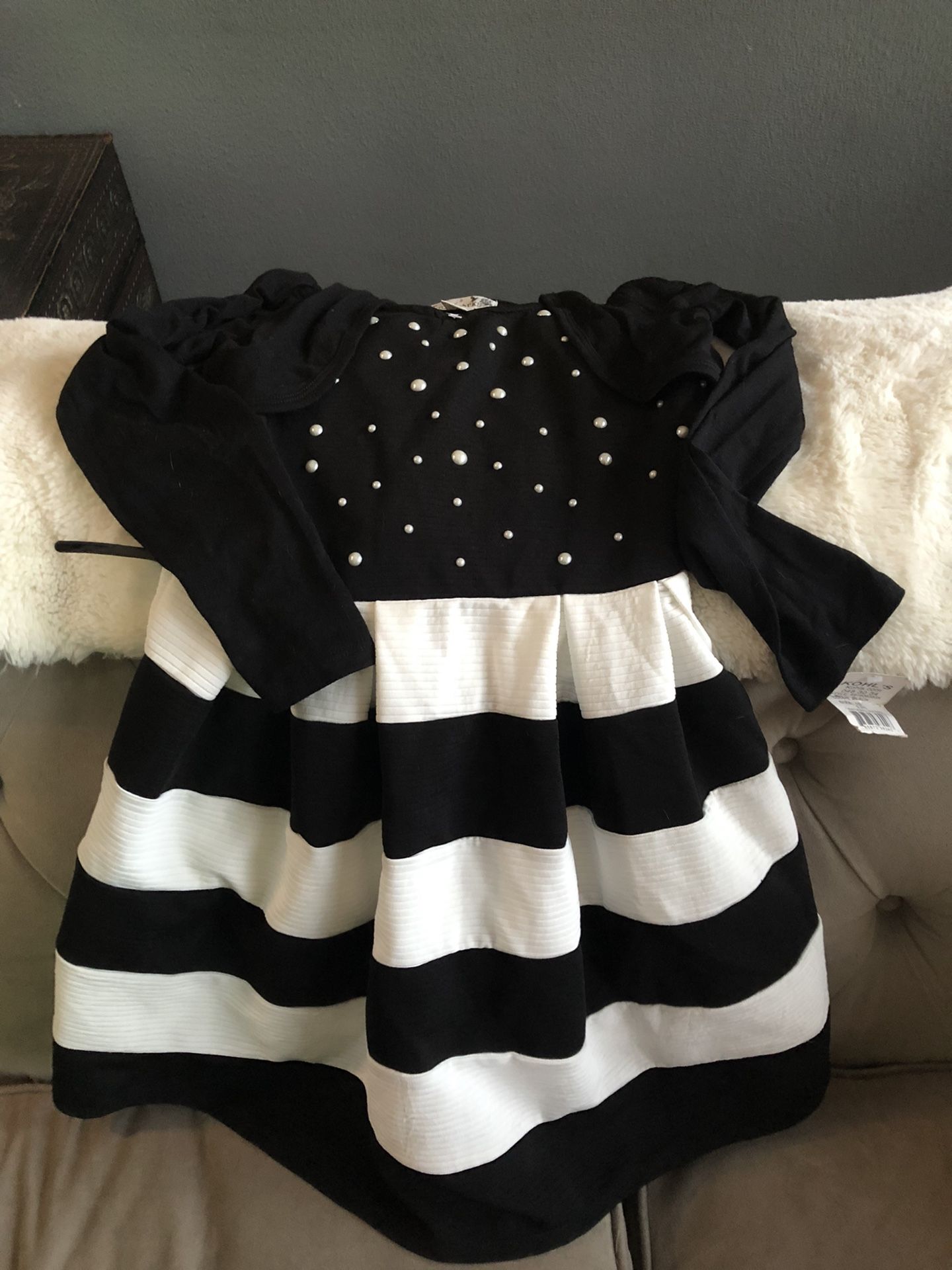 New with Tags -Girls Sz 10 Holiday dress With Bolero Jacket