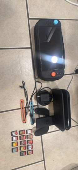 Nintendo Switch Bundle with 14 Games and Accessories