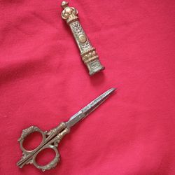 Vintage Scissors w/ Sheath
