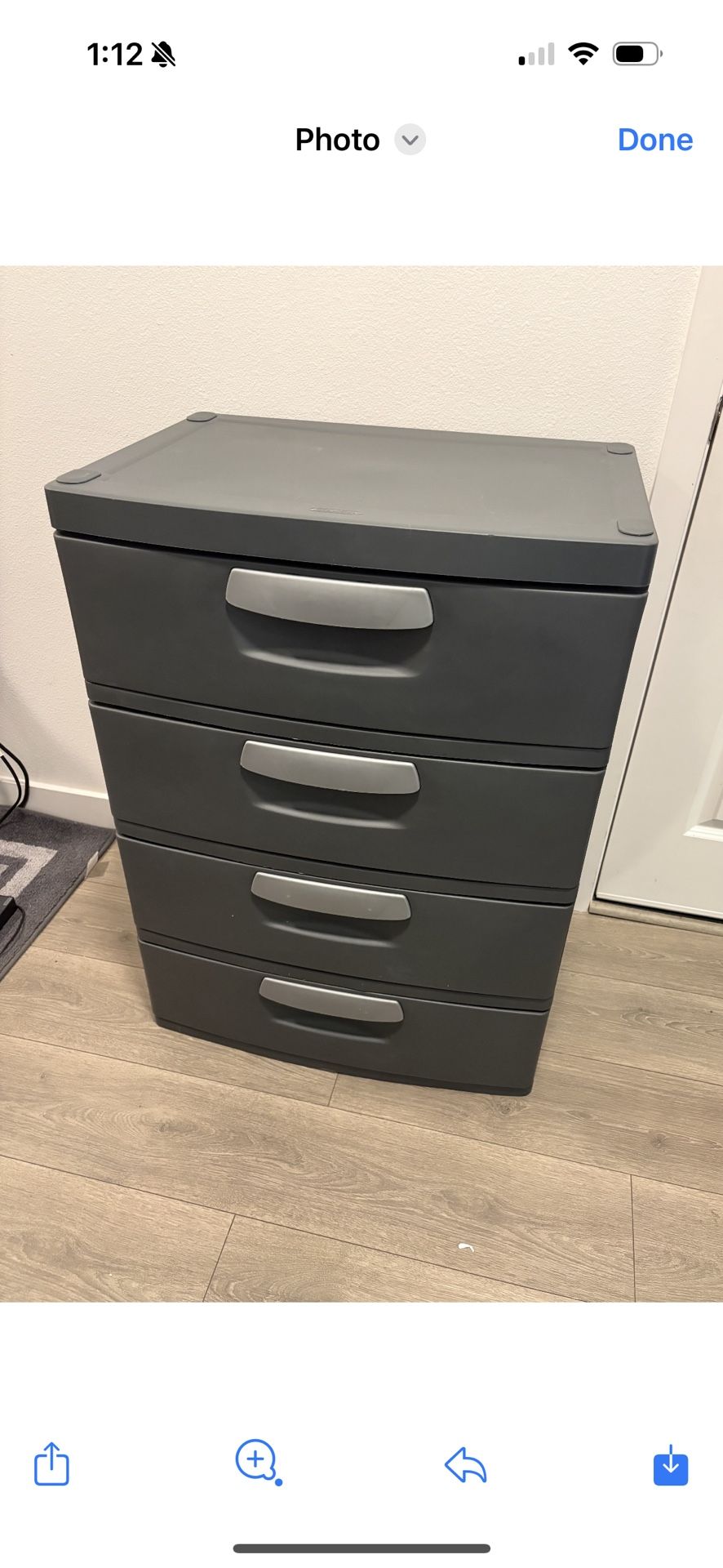 Heavy Duty Sterilite Dresser