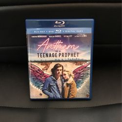 Anthem Of A Teenage Prophet Blu Ray / Dvd Combo 