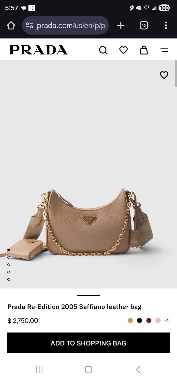 2005 Safiano Leather Crossbody Bag 