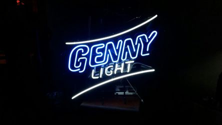 Neon beer sign