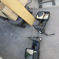 2015 Silverado Sierra Towing Moirrors Oem 
