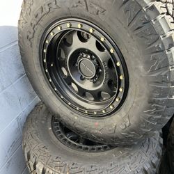 17” BLACK METHOD WHEEL PACKAGE FOR SALE!!!!! 6x5.5