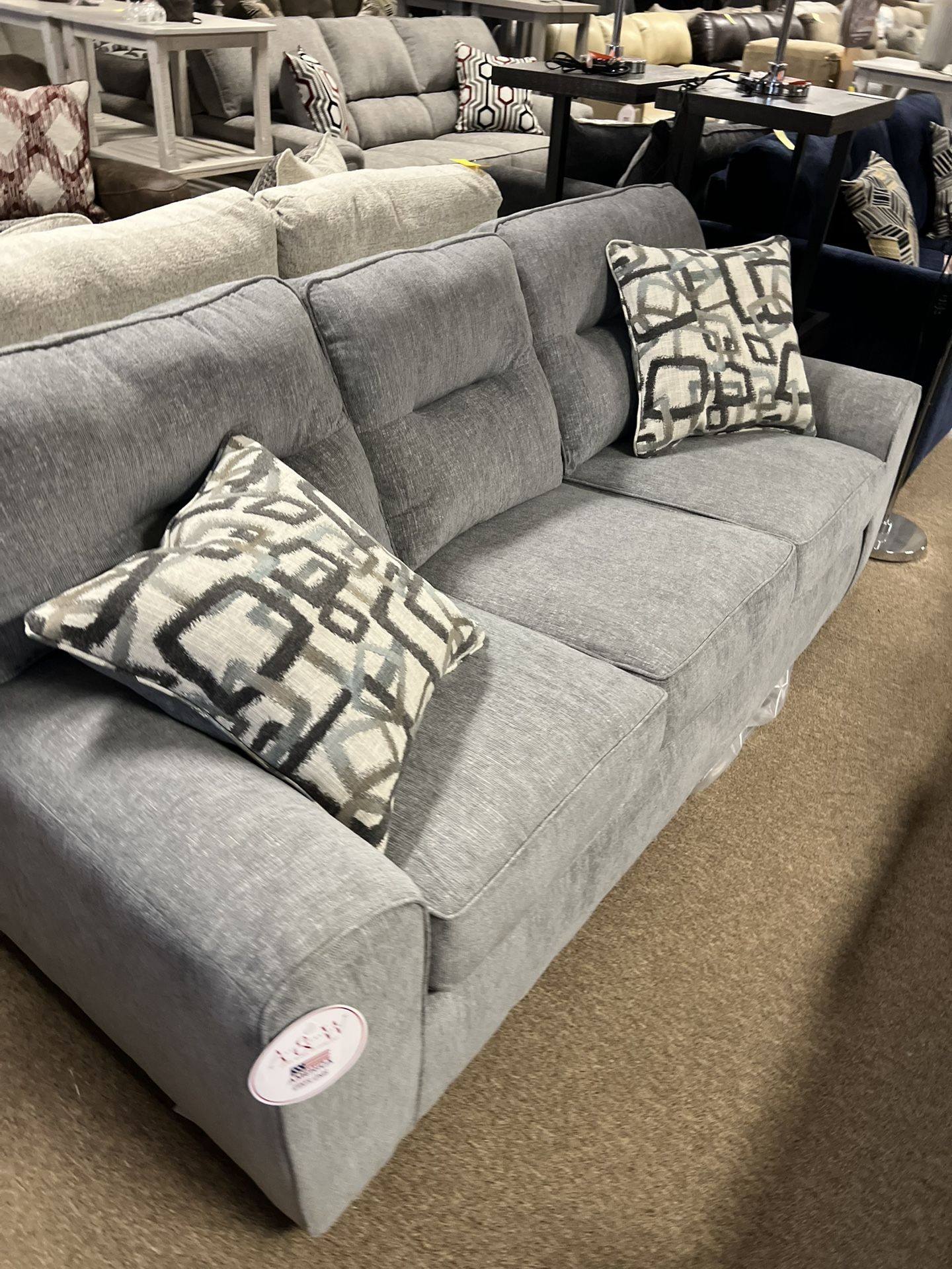 Tufted Stylish Nice Couch 