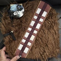 Chewbacca Wookiee Official Star Wars Furry Cosplay Mini 12 Inch Backpack