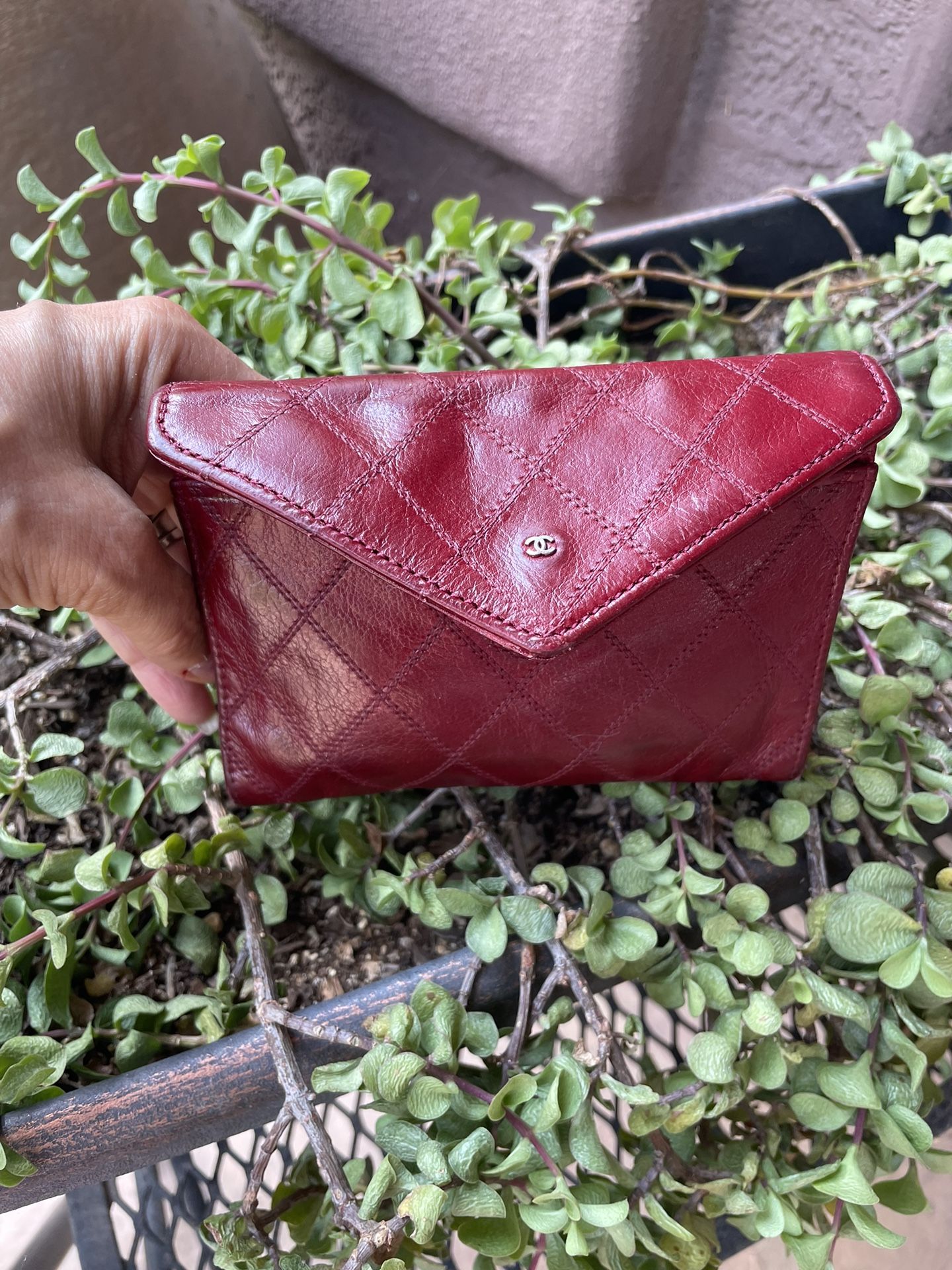 Chanel Lambskin Bicolore Wallet