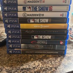 PS4 Games Mint Condition 5$ OBO 4all