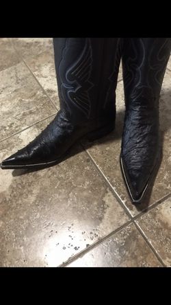 Botas de avestruz size 10US