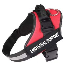 Emotional Support Dog Harness Red Vest