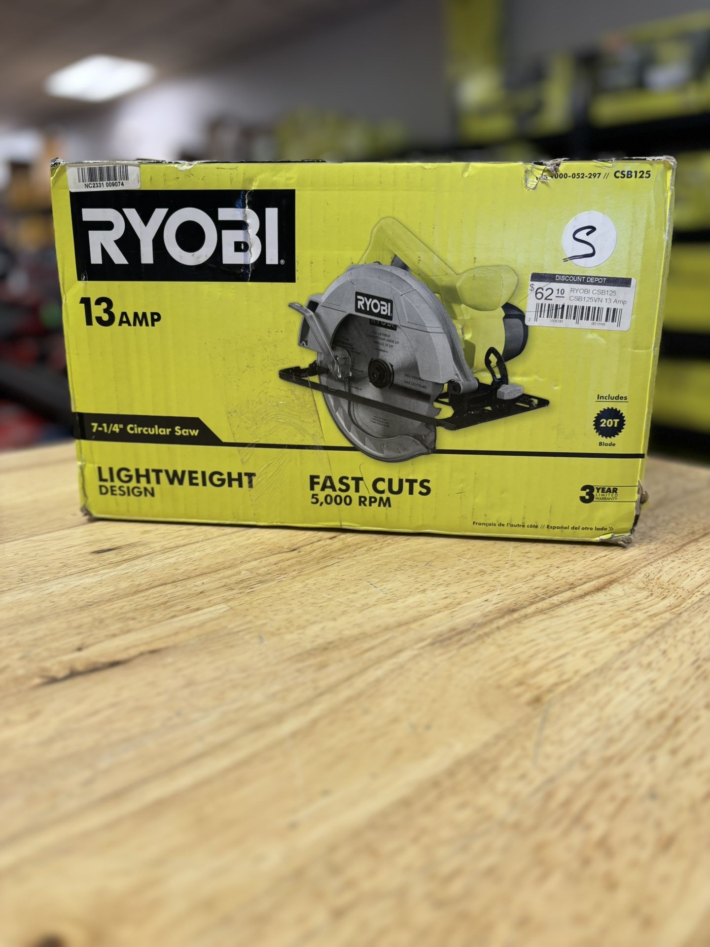 13 Amp Corded 7-1/4 in. Circular Saw