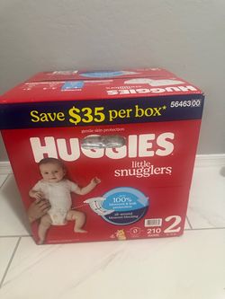 Huggies size 2   210ct