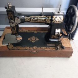 White Rotary Sewing Machine