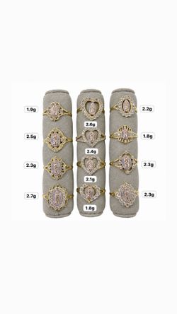 ✨ 14K VIRGEN & HEART RING COLLECTION ✨