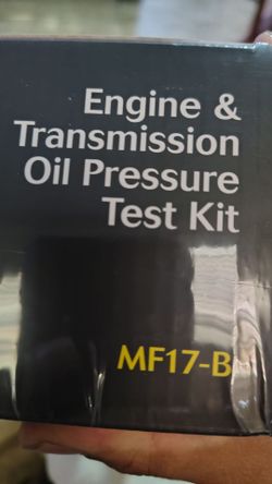 Engine & Transmission Oil Pressure Test Kit MF17-B