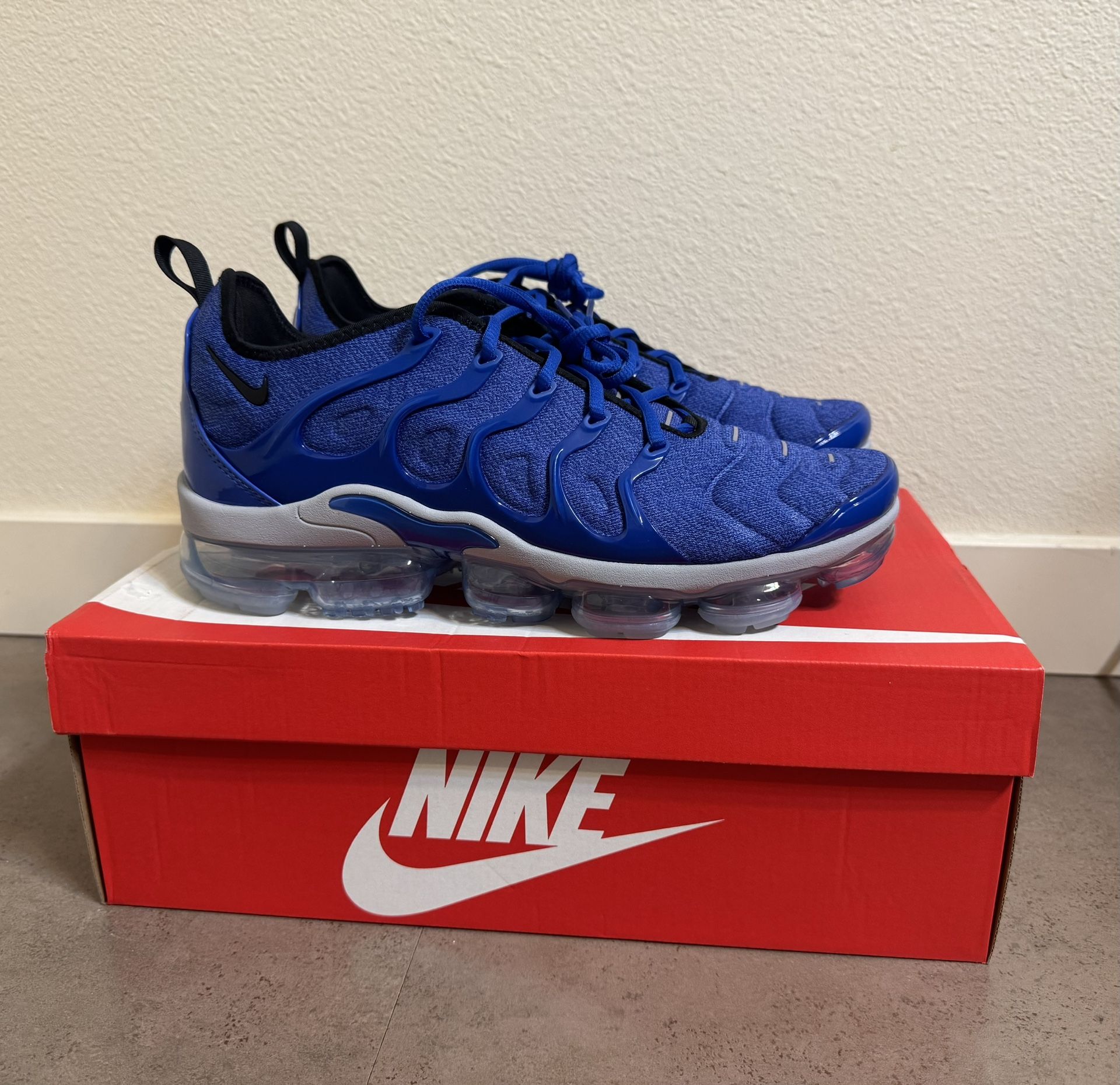 Nike Air VaporMax Plus Game Royal Racer Blue Men's Shoes Size 12