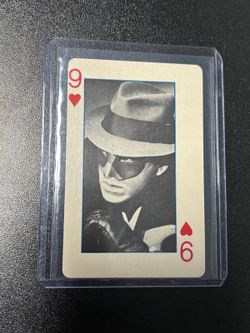 1966 Green Hornet Playing Cards Bruce Lee - 9 Of Hearts