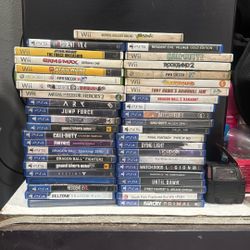 PS4 Ps5 Wii Xbox360 Games