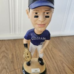 Todd Helton 2001 Gold Glove Bobblehead