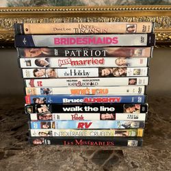 Set Of 13 Movies/DVDs