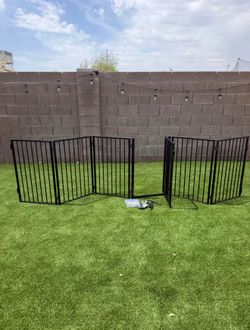 Paulmele 6 Panel Freestanding Pet Gate (35th Ave & Bell Rd)