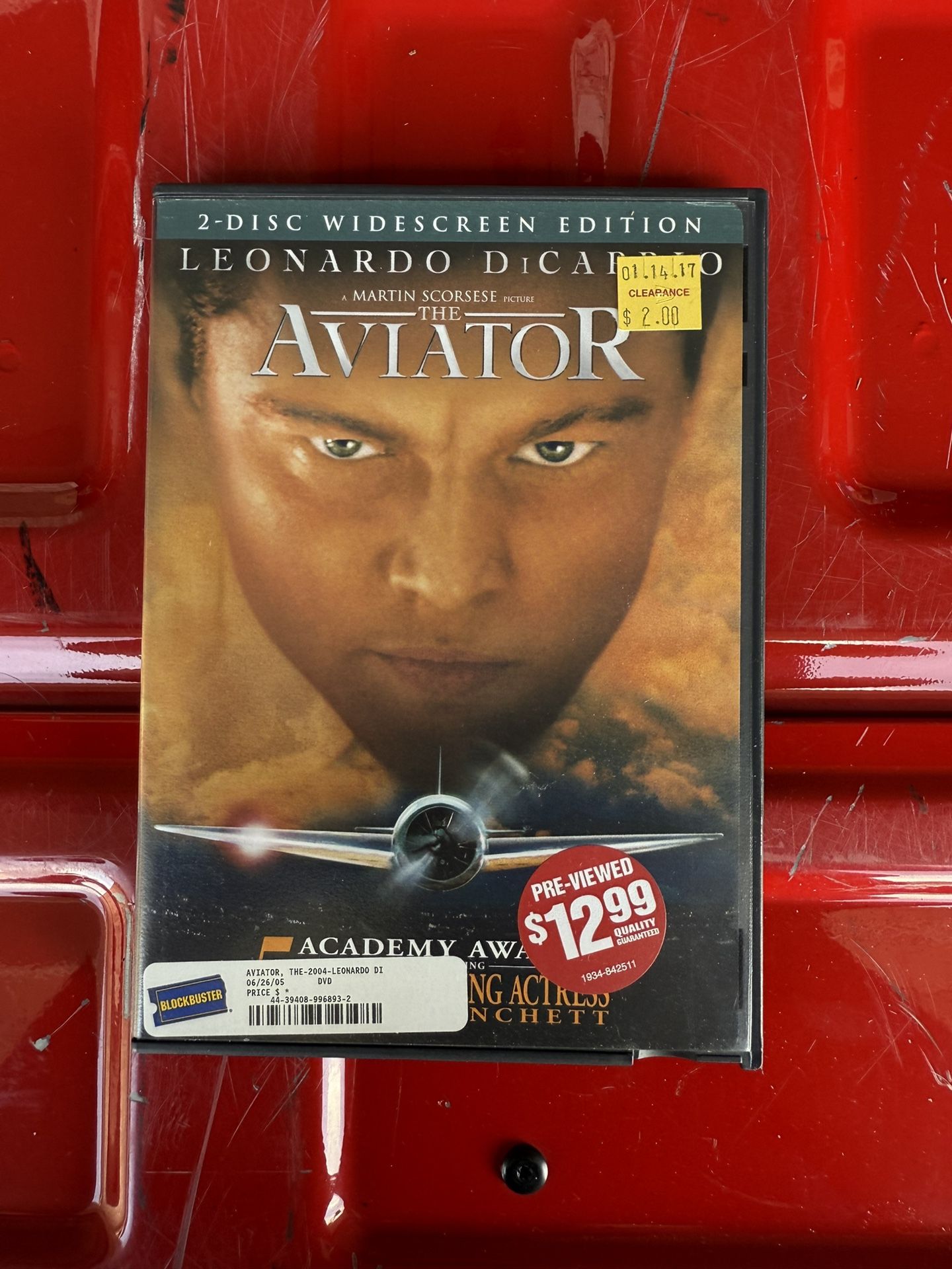 The Aviator 2004 Movie DVD RARE BLOCK BUSTER COPY