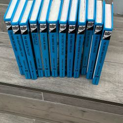Hardy Boys Books - Vintage Set If 12 Hard Cover 