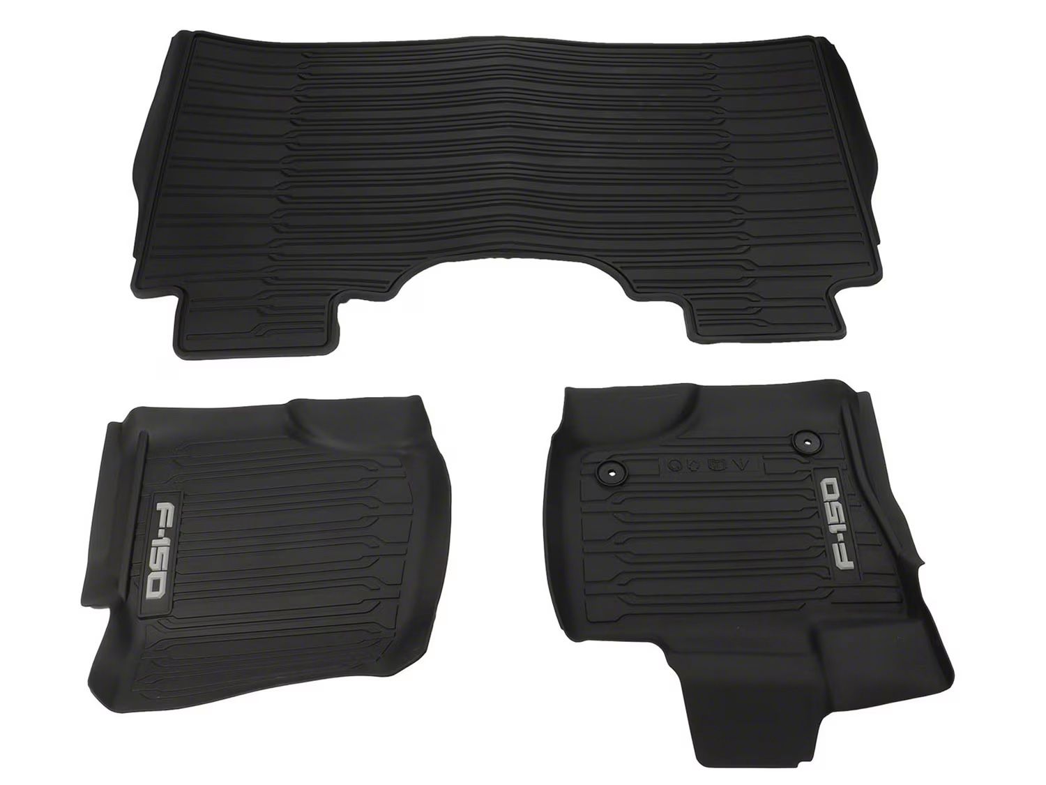 F-150 2015-2024 3PC ALL WEATHER FLOOR MATS